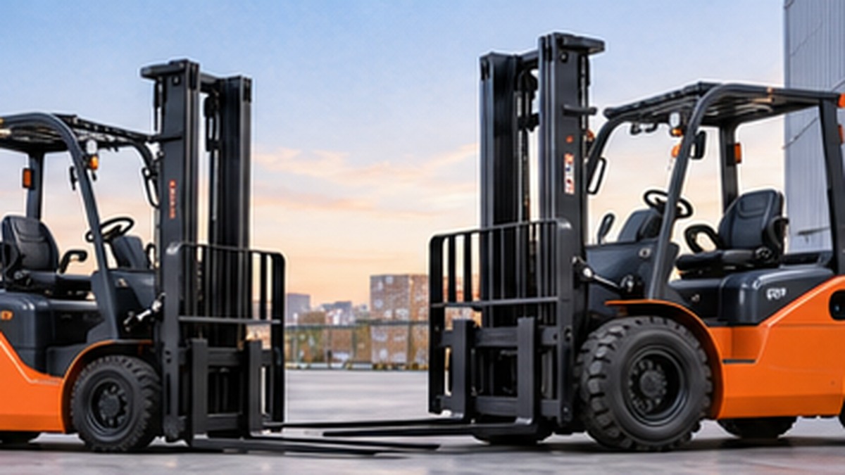 Xe nâng điện Lithium hay xe nâng dầu: Nên chọn loại nào cho doanh nghiệp?