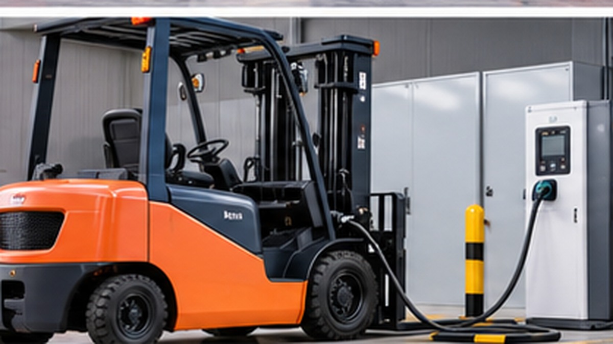 Pin Lithium xe nâng: Sạc tranh thủ là gì và khi nào có lợi?