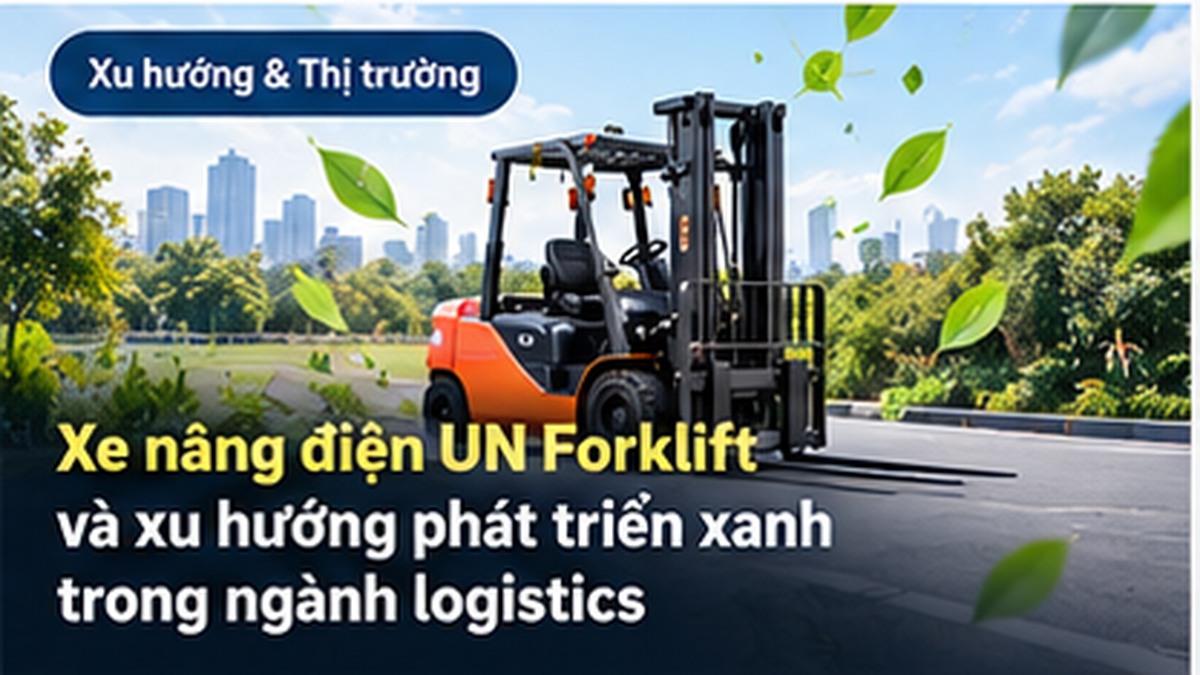 UN Forklift tại LogiMAT 2026: Điện hóa tiếp tục là trọng tâm